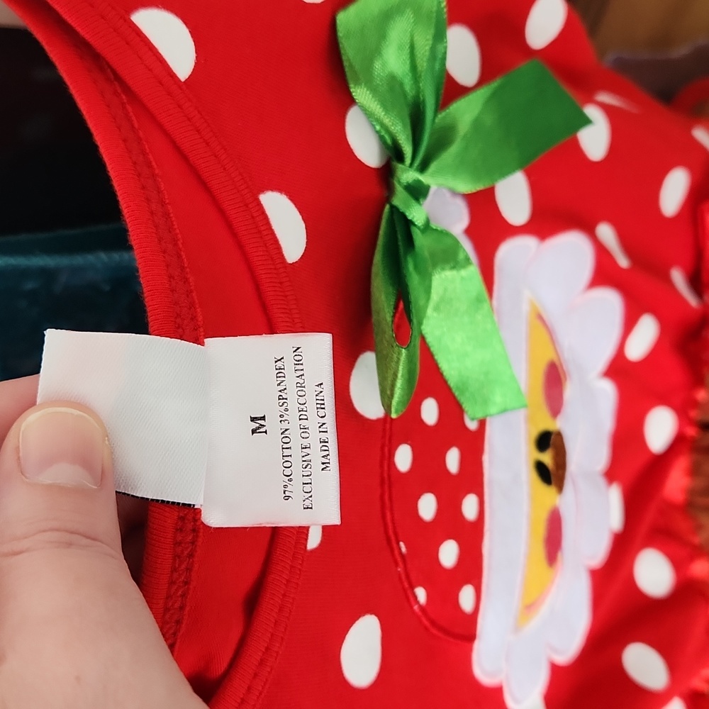 BMG Christmas Dress size medium - Picture 3 of 4